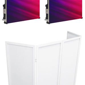 2) ADJ EVS3 Vision Series 3.91mm Pixel Pitch RGB SMD2121 LED Video Panels+Facade