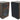 Pair Rockville RockShelf 64D 400w Dark Wood 6.5" Home Theater Bookshelf Speakers