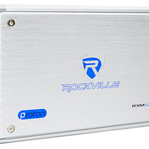 Rockville RXM-S20 Micro Marine/ATV Amplifier  with 1600w Peak 4 Channel 4x100/CEA Rated