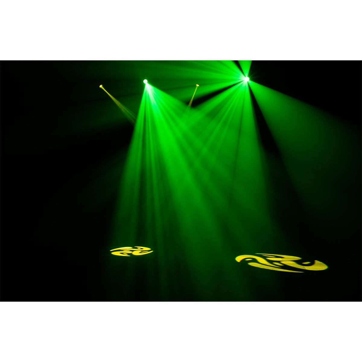 (2) Stinger Spot 30 White LED DMX Moving Head Lights