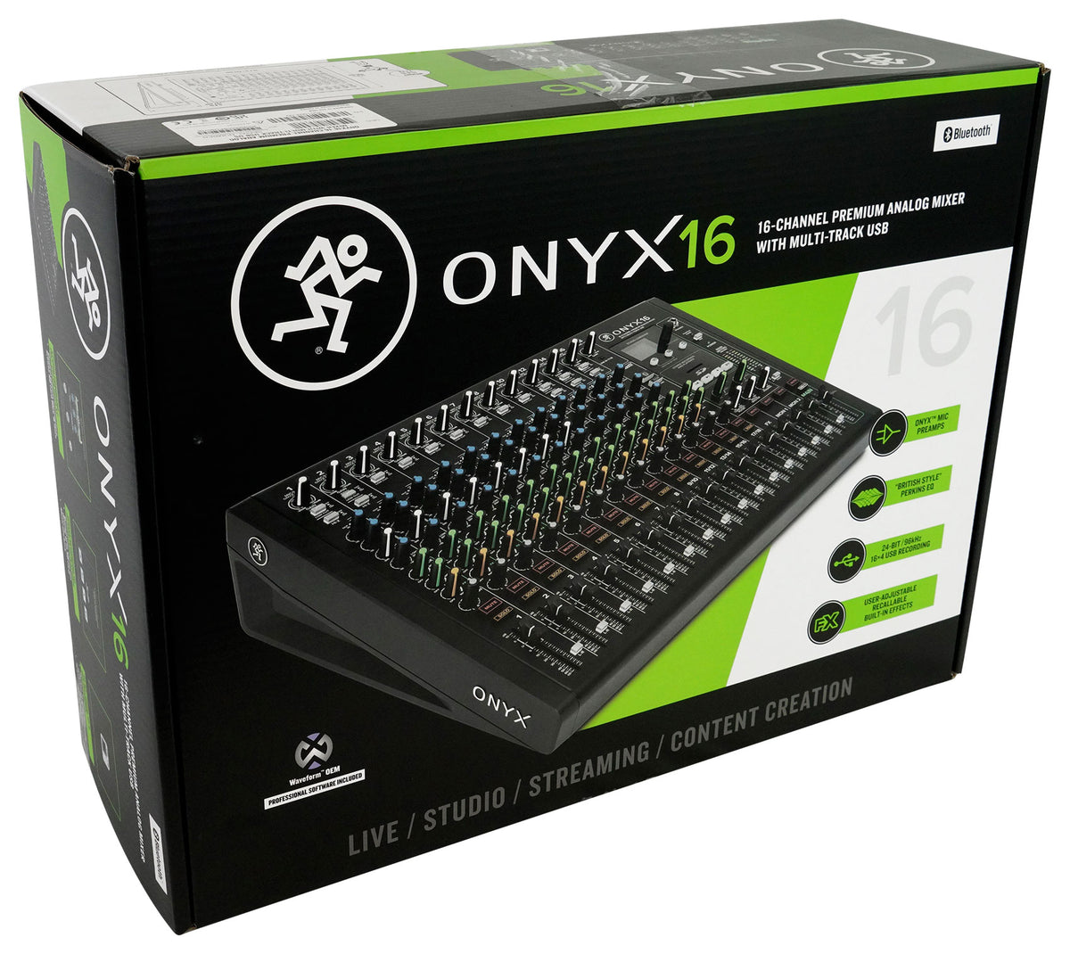 ONYX16 16-Channel Analog Mixer with Pro Mixer Bag