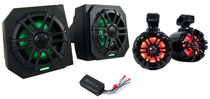 RNGR65FE Speaker Pods + WB50KLS Tower Speakers + PS40 Amp For Polaris Ranger XP900