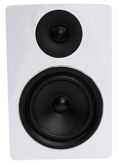APM6W 6.5" 350 Watt USB Studio Monitor Speakers+Black 29" Stands
