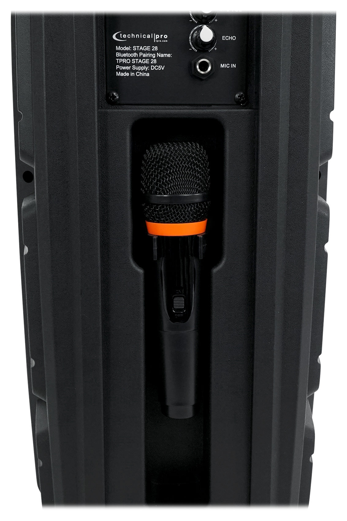 Dual 8" Karaoke Machine Bundle with Stand & (2) Microphones