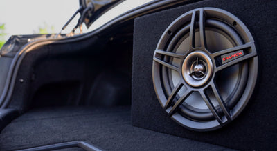 High-wattage amps, subs, and speakers that pump out deep, thumping bass.