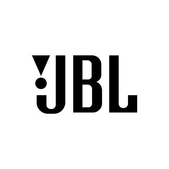 JBL logo in bold black lettering on a plain white background.