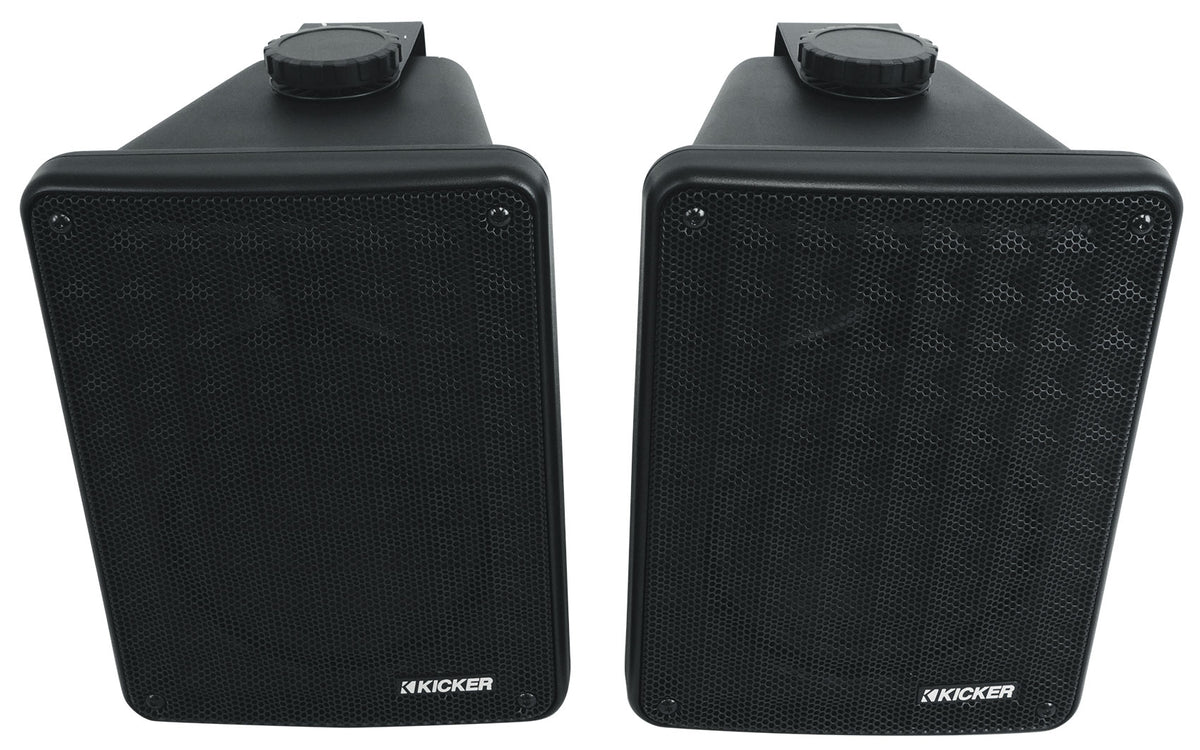 BluTube LED + KB6 Black Speakers Bundle