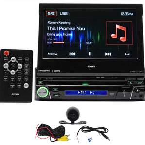 Jensen VX7012 7" GPS Navigation Receiver DVD/iPhone/Bluetooth/HDMI+Backup Camera