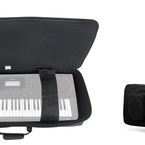 Rockville 61 Key Padded Rigid Durable Keyboard Gig Bag Case For CASIO CT-X5000