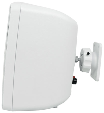 CSA 140Z Commercial 70V Amplifier + (2) White 4" Wall Mount Swivel Speakers