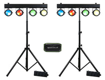 (2) Dotz TPar Sys Plus Wash Light Systems & Bluetooth Speaker Bundle