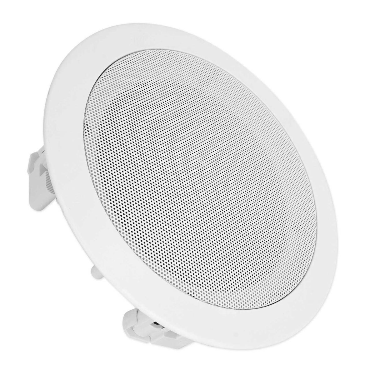 Rock Zone 8 Ch. Multi Room Receiver+(16) 5.25" White Ceiling Speakers
