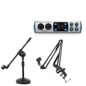 Presonus Studio 26 2x4 USB 2.0 Audio Recording Interface+Boom Arm+Desk Stand