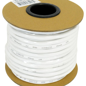 Rockville CL16-100-4 CL2 Rated 16 AWG 100' 4 Conductor Speaker Wire In Ceiling