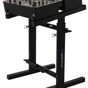 Rockville RXS20 Portable Mixer Stand -Folds Flat - Adjustable Height and Width!