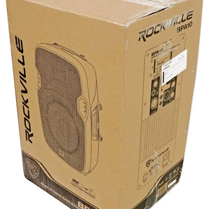 Rockville BPA 10" Church Speaker Sound System+Headset Mic For Sermons, Speeches