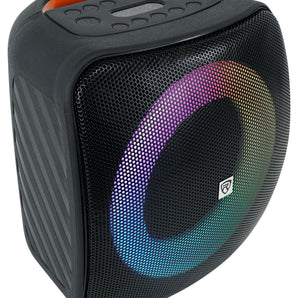 Rockville ROCKBOX PRO 6.5" 150w Portable LED Party Bluetooth Speaker Mic Input