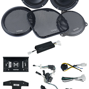 Memphis MXAHDPRO2 2014/2015+up Street/Road Glide Harley Davidson (2) Speaker Kit