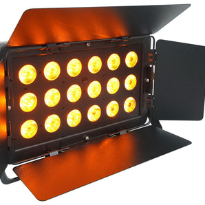 Chauvet DJ SLIMBANK H18 ILS DMX RGBAW+UV LED Wash Par Light+Eye Candy FX+Remote