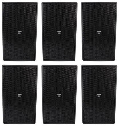 (6) Control 29AV 8" Indoor/Outdoor Commercial 70V Speakers