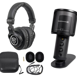 Beyerdynamic FOX Recording USB Podcast Microphone Mic+Stand+Studio Headphones