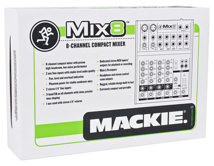 Mix8 8-Channel Compact Mixer+Backpack