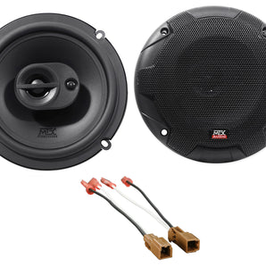 MTX Front 6.5" Speaker Replacement Kit For 2003-2004 Nissan Pathfinder LE/SE