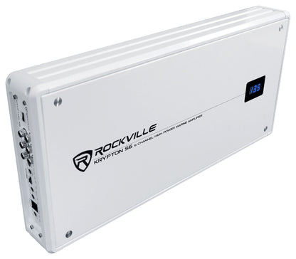 KRYPTON S6 Marine 6-Channel Amplifier + Kicker 4-Zone Level Control
