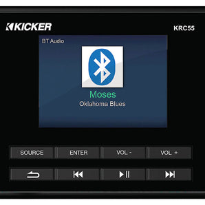 KICKER 47KRC55 KRC55 Digital LCD IP67 Remote Control for KMC5/KMC100 Receivers