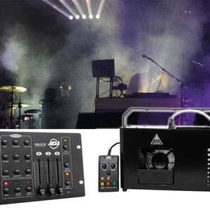 Chauvet Hurricane Haze 4D Haze Machine Hazer w/ Remote+Timer+DMX Controller