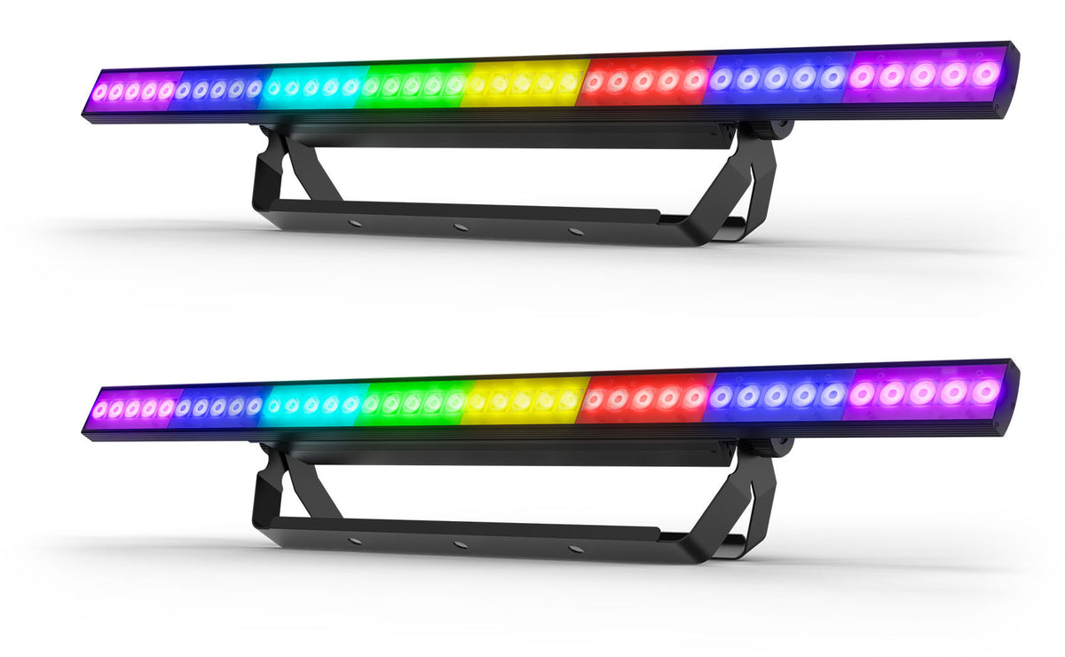 (2) COLORSTRIP PIX ILS LED DMX Light Bar Strips w/ Eye-Candy FX