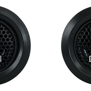 Pair Memphis Audio PRX10 1" PEI Car Audio Dome Tweeters w/ 2-Way Crossovers