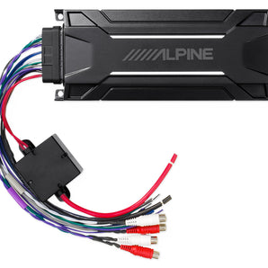 ALPINE KTA-30FW 600 Watt 4-Channel Amplifier Amp For Polaris RZR/ATV/UTV/Cart