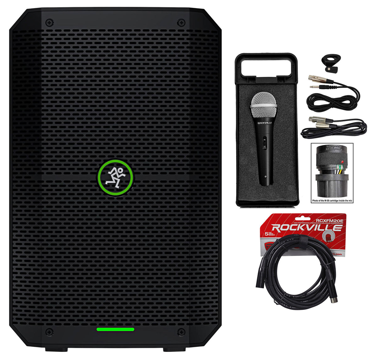Thump GO Portable PA Speaker with Microphone and XLR Cable