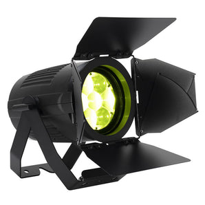 American DJ ADJ Encore Z7 LP RGBL Wireless DMX Par Can Wash Up-Light+Barn Doors