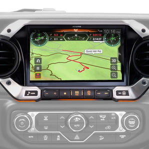 ALPINE+Polk Audio+SSV+Hifonics Audio Bundle for 2018-Up Jeep Wrangler JL 4 Door