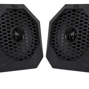 MTX RZRPOD65 Polaris RZR 6.5" 130w Dash Speakers + Powered Bluetooth Controller