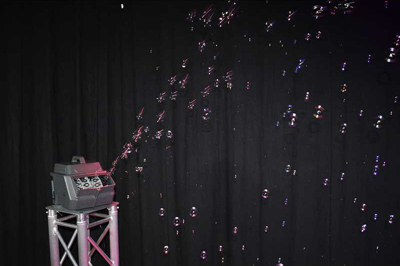 Eliminator ADJ BUBBLETRON EXL GO Portable High Output Bubble Machine with Remote