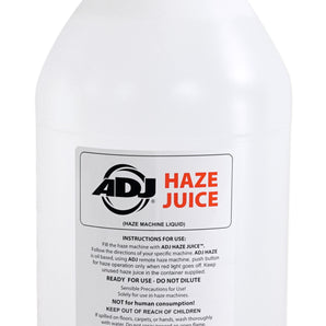 American DJ ADJ Haze Fluid Juice Liquid Gallon + Portable Bluetooth Speaker