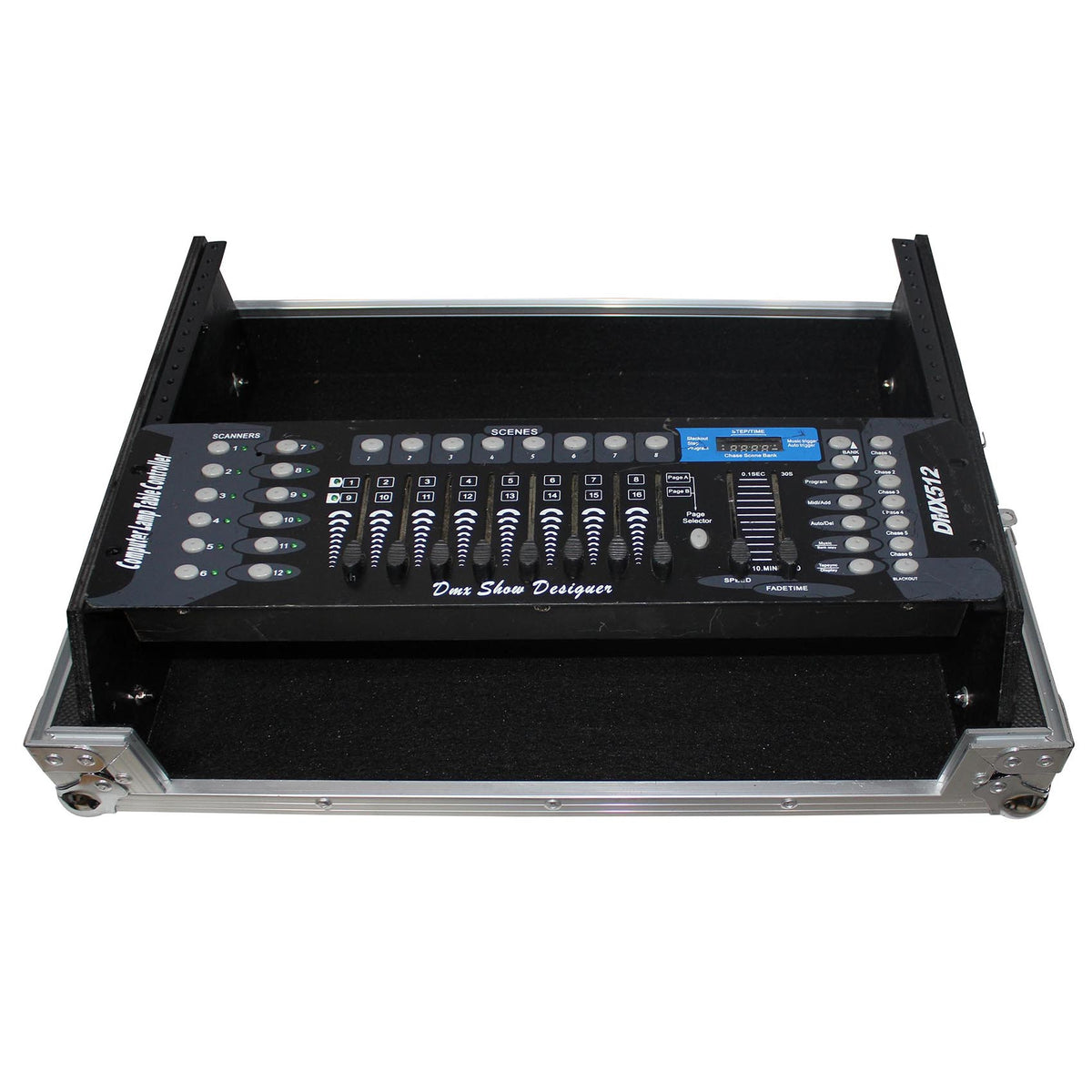X-19MIX7U 7U Top Slant Mixer Rack Case