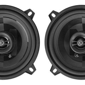 Pair Memphis Audio PRX5 5.25" 60 Watt 2-Way Car Speakers w/Pivot Tweeters