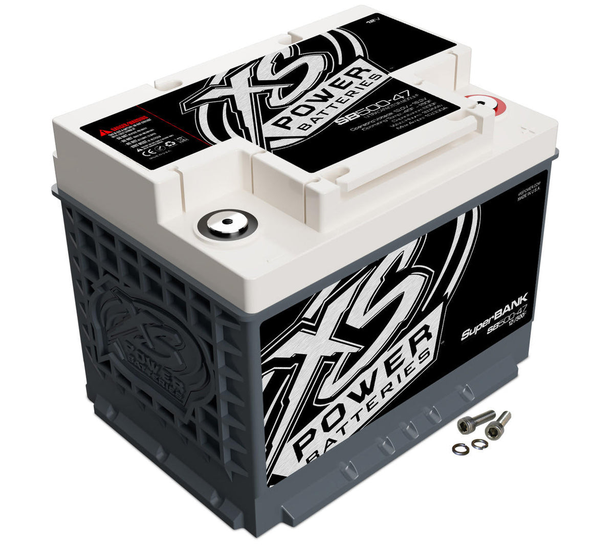 XS Power SB500-47 12V 4000 Watt 500 Farad Super Capacitor Bank