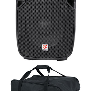 Rockville SPGN108 10" 800W DJ PA Speaker Cabinet 8-Ohm+Weather proof Carry Bag