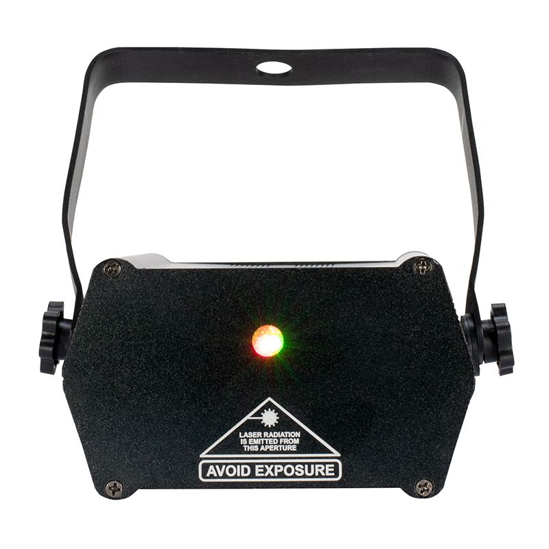 Eliminator Lighting ADJ Micro Galaxian Three Green/Red Laser Beam Light+Remote