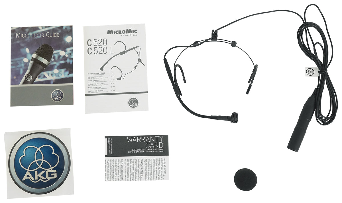 C520 Head-Worn Condenser Microphone
