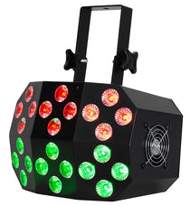 Eliminator Lighting ADJ Mega Wash 24 240 Watt Hex LED RGBWA+UV Wash Light+Remote