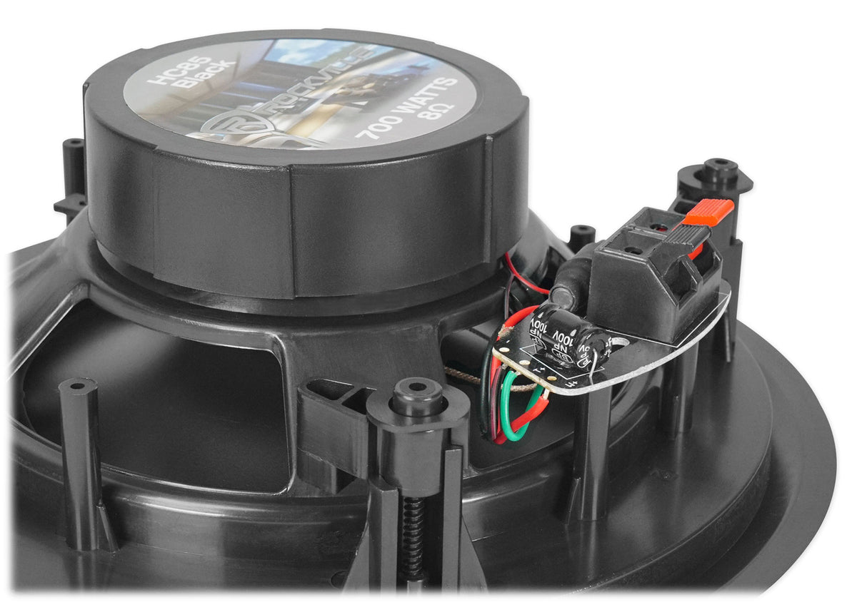 DV4000 4000W Home Theater DVD Receiver w/(4) 8" Black Ceiling Speakers