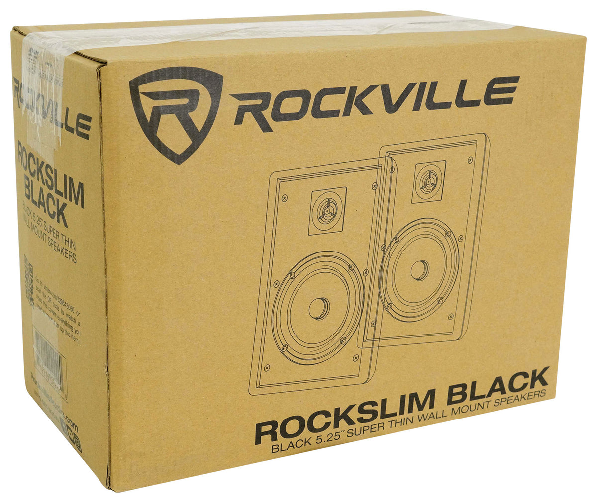 6-Zone Receiver, Black Cube, Wall & White 8" Ceiling Spk