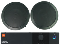 CSA 140Z Commercial 70V Amplifier + (2) 6.5" Black Ceiling Speakers