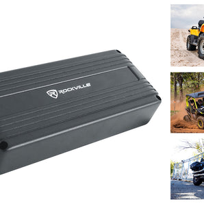 Rockville ATV300 Mono 300 Watt RMS 2-Ohm Motorcycle Amplifier Micro Amp IP65